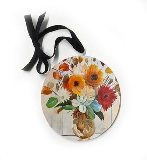 Rustic Vase Tan Ornament